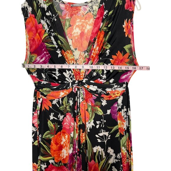 Maille Demoiselle Paris Smarty Knot Front Dress Criss-Cross Sleeveless Size US 6 - Picture 12 of 15